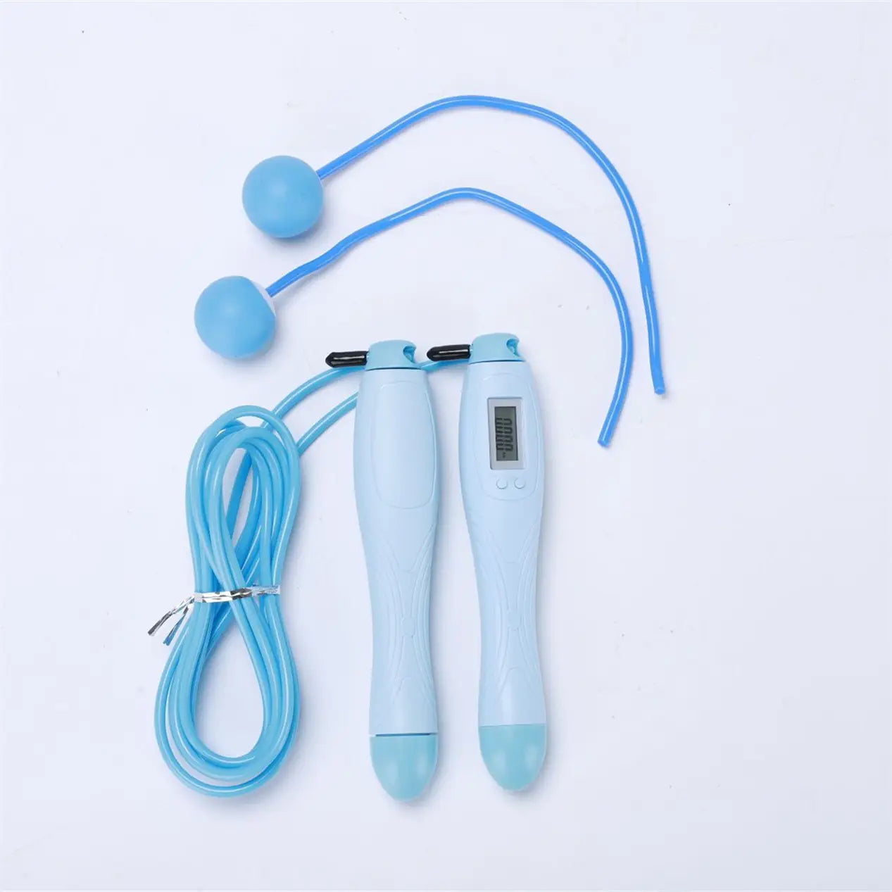 Two keys-cordless skipping rope fitness equipment