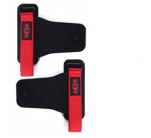 Versatile red and black protective gear for outdoor fitness