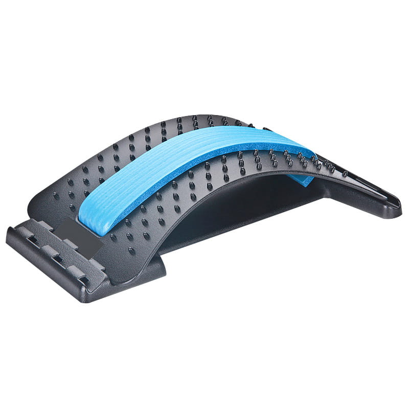 Ergonomic self-massage device for lumbar and cervical