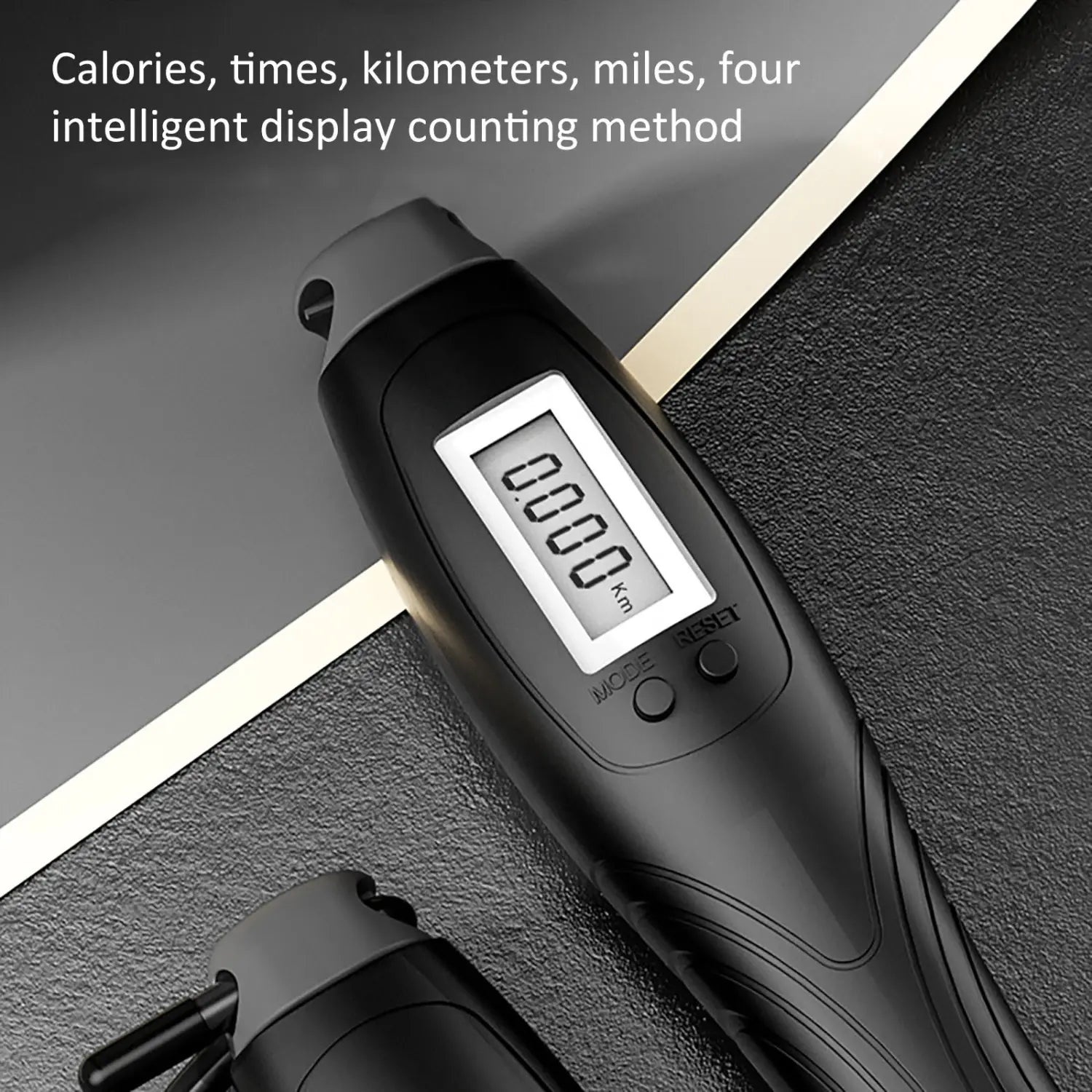 Two keys-cordless skipping rope fitness equipment