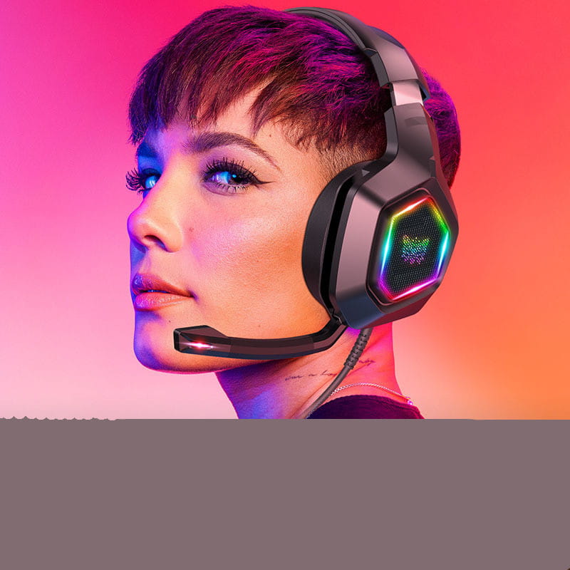 Universal wired gaming headset with 3.5mm plug