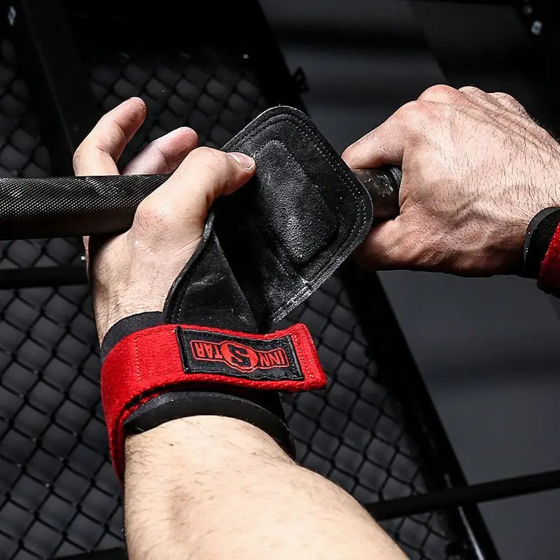 Versatile red and black protective gear for outdoor fitness