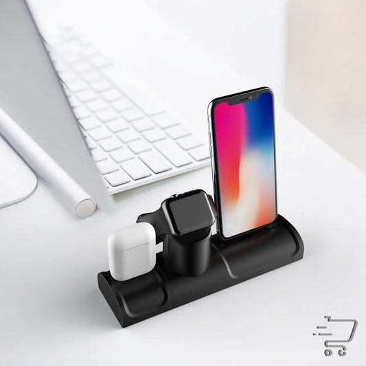 Charging dock for multiple Apple devices, a unique home gadget for everyday essentials online