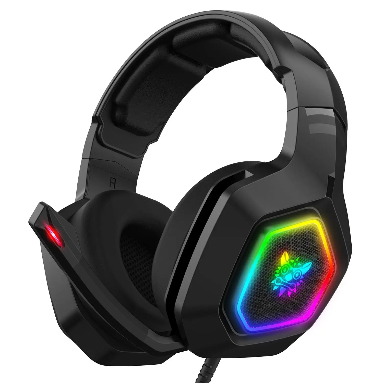 Universal wired gaming headset with 3.5mm plug