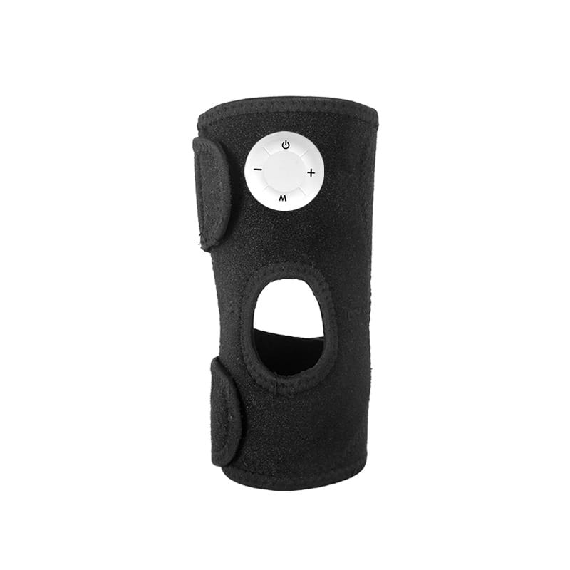 Adjustable knee pad with velcro and magic stick fastening