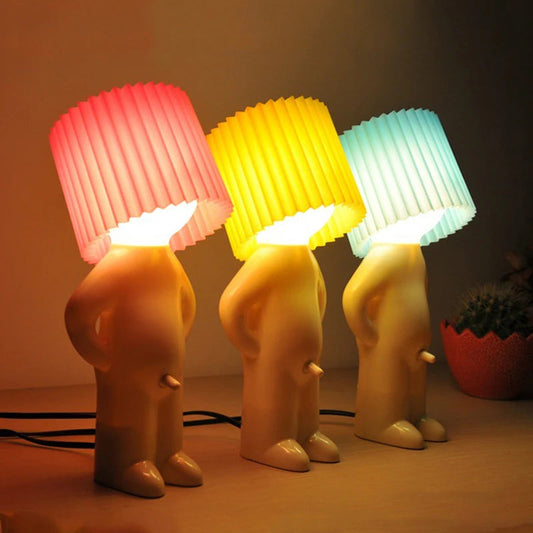 Naughty table lamp: a whimsical blend of light and laughter
