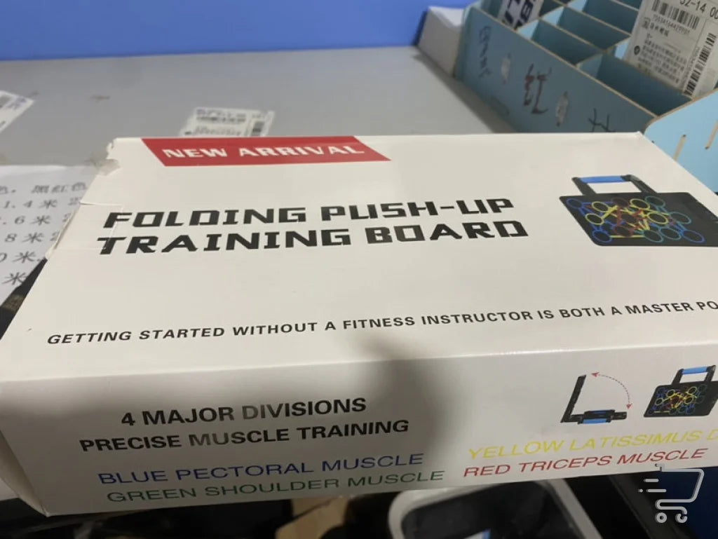 Folding Push Up Support Training Board with Magnetic Locking for effective workouts