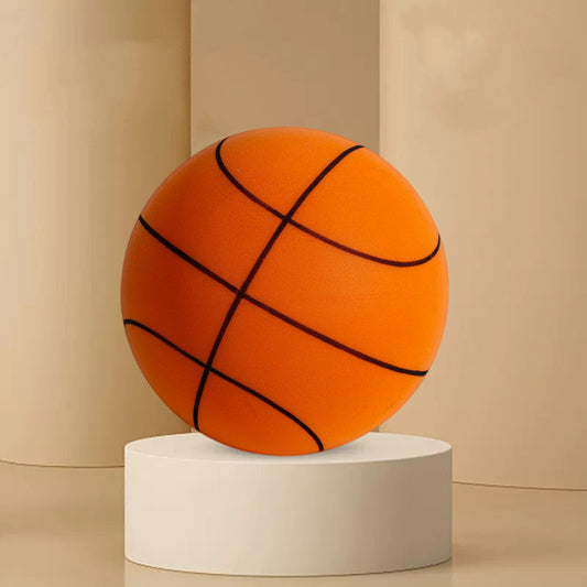 Silent high bounce foam ball - basketball n7 orange
