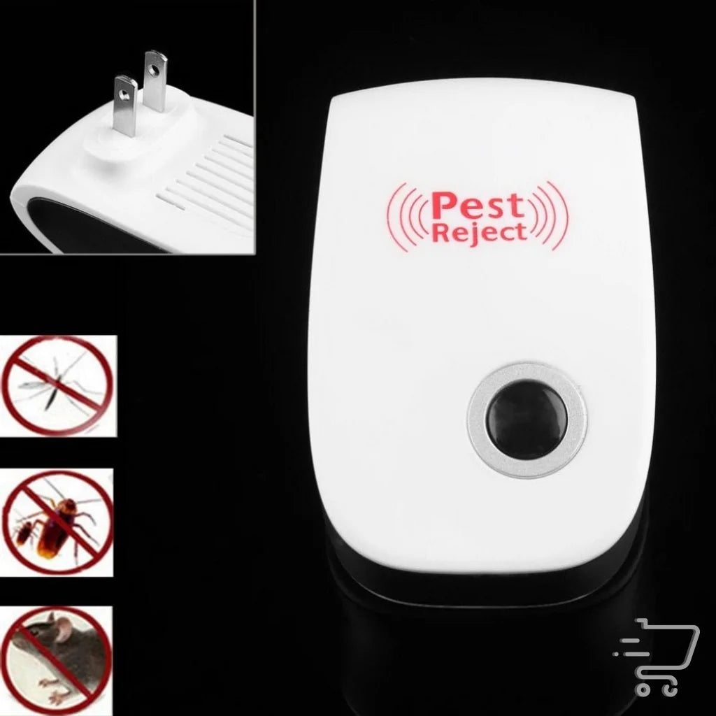 Electronic Pest Repellent Device featuring Pest Reject for optimal power socket installation