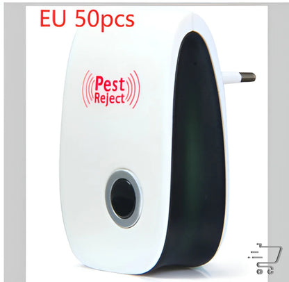 Electronic pest repellent device design for optimal power socket installation