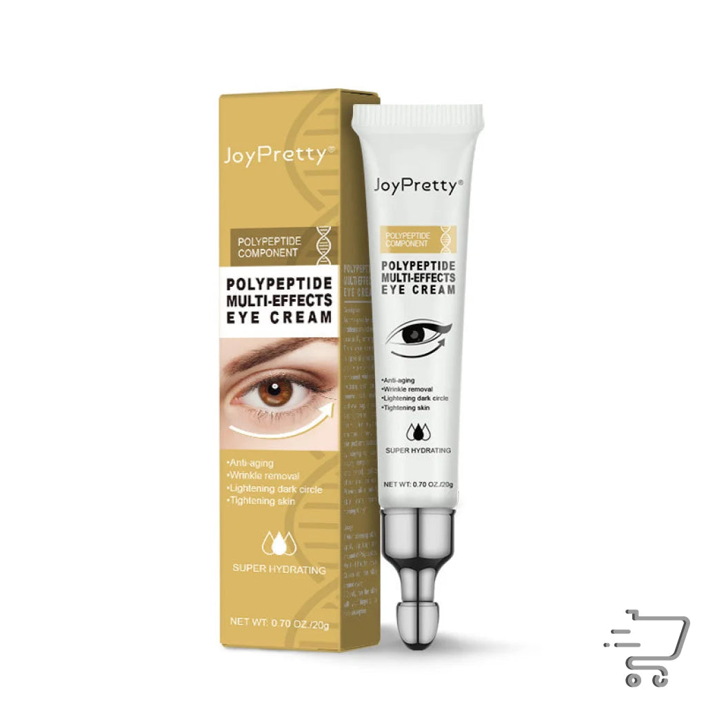 Universal Eye Cream with Polypeptide Formula in Tube and Box for Lightening Bags